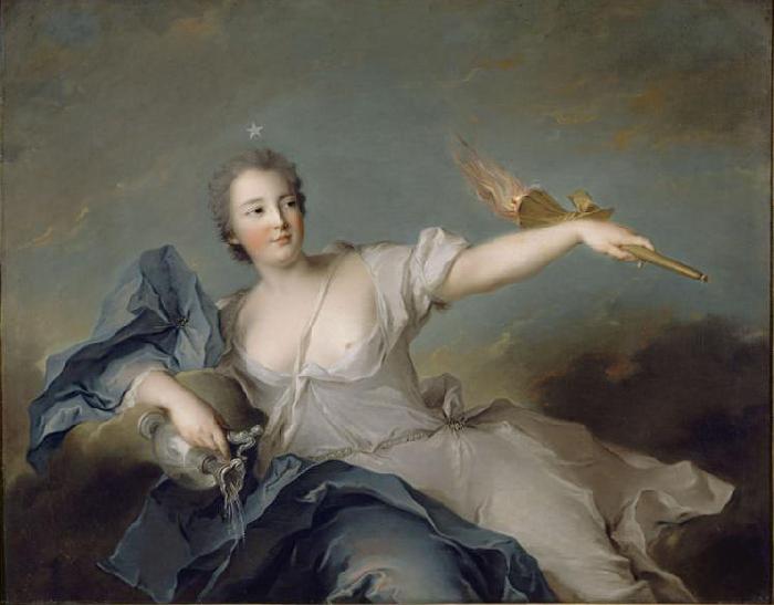 Jjean-Marc nattier Marie-Anne de Nesle, Marquise de La Tournelle, Duchesse de Chateauroux oil painting image